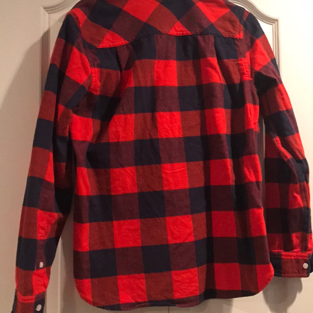 J.Crew Buffalo Paid Zip Shirt - Picture 4 of 4